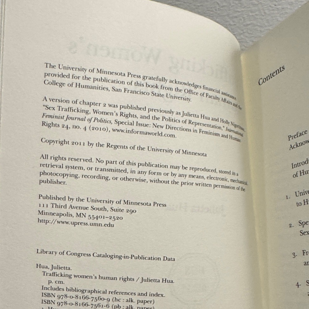 Trafficking Women's Human Rights Book - Picture 4 of 7